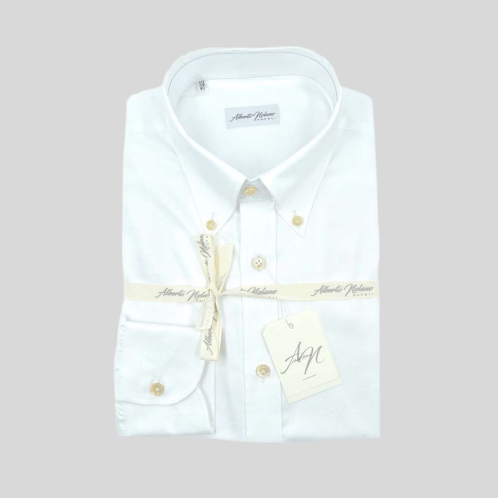 Camicia bianca Oxford